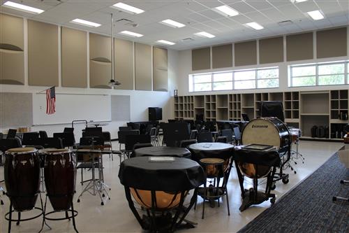 New TMS band room New TMS band room